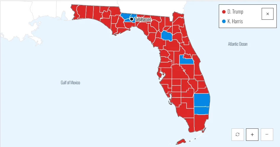 Florida’s status as a swing state continues to make it a key player in the 2024 U.S. presidential rac