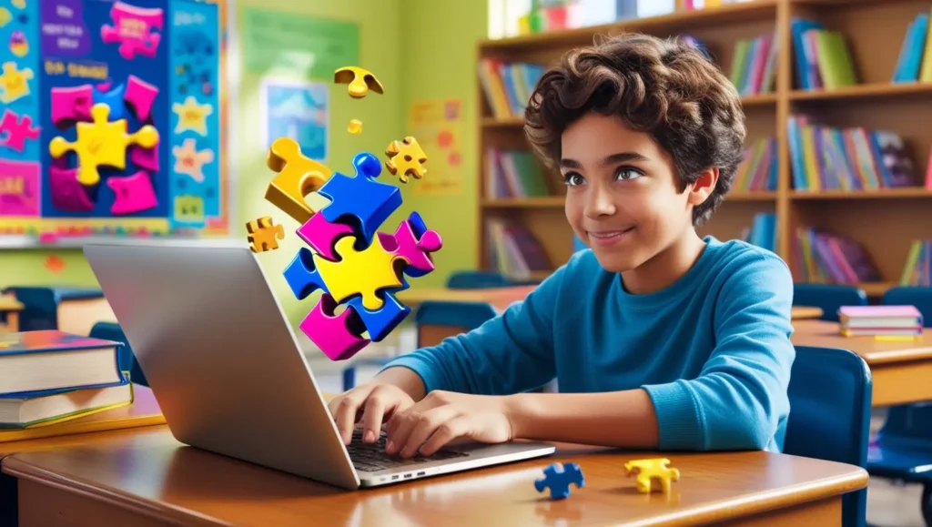 A student plays a puzzle game on Unblocked Games 66 to enhance problem-solving skills.