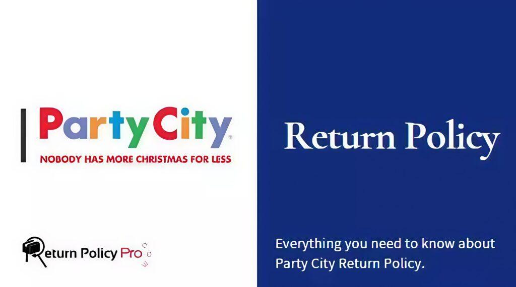 party city return policy for usa